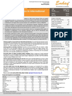 Strong Performance in International Segment: Rallis India