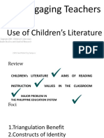 Engaging Teachers: Use of Children's Literature