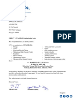 Distribution Letter Swagelok