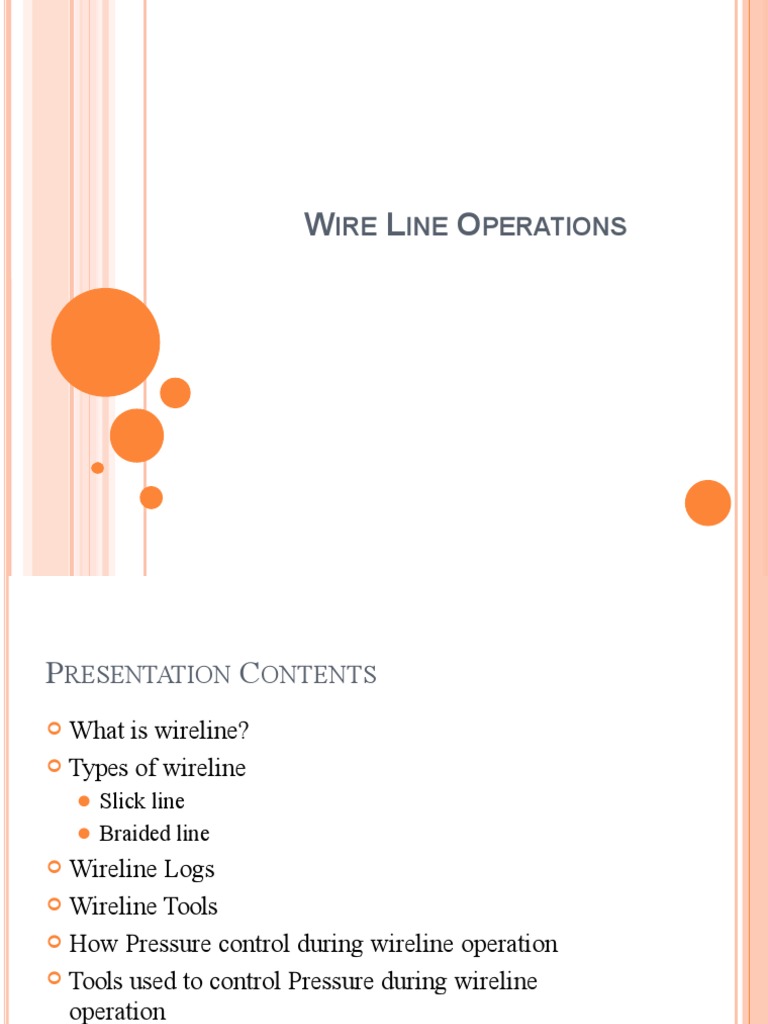 Wireline Operations PDF Tools Energy Technology