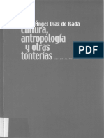 1 Diaz de Rada Angel Cultura Antropologi y Otras Tonterias