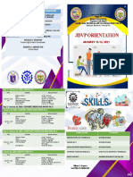 JDVP Orientation: Courses Offered Coordinators