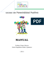 Manual de La Escala de Parentalidad Positiva