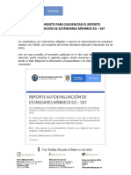 Procedimiento Autoevaluacion Estándares Mínimos SG SST