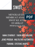 Mengkaji Dan Membuat Analisa Swot Ke Atas Syarikat Perniagaan