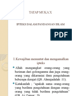 IPTEKS Dalam Pandangan Islam