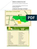 Granja Villa Sur: Conoce la ubicación y tarifas