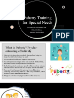 Puberty Training For Special Needs