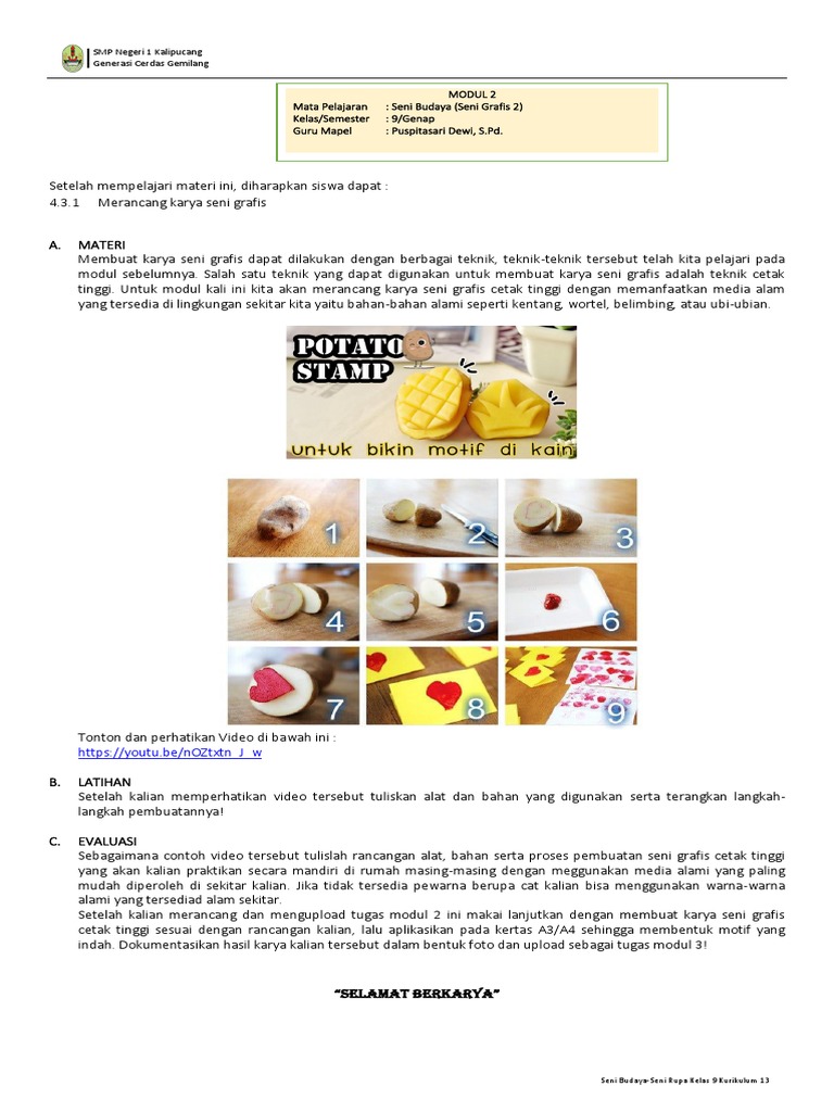 Modul 2 Seni Grafis Pdf