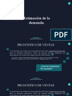 6 - Estimación de La Demanda