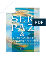 Ser Paz El Corazon de La Comprensión