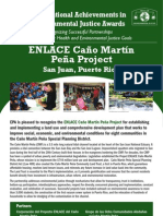 ENLACE Caño Martín Peña Project, San Juan, PR