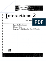 Interection 2 Reading Teacher S Book PDF
