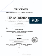 Instructions historiques et théologiques sur les sacrements (t. 1) - M. Boucarut