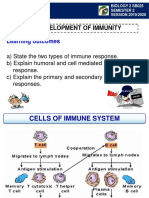 11.2 Development of Immunity