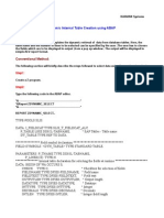 Dynamic Internal table