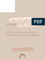 DEVOCIONAL para SOLTEROS