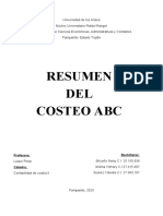 Resumen COSTOS ABC