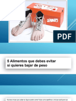 29-07-21 5 Alimentos Que Debes Evitar Si Quieres Bajar de Peso