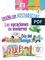 0721 Enseña Con Historietas Las Vacaciones-Dia Del Amigo