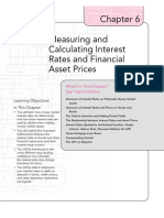 Chapter 6 - Measuring and Calculating Interest Rates and Financial Asset Prices