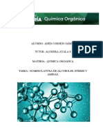 ACornejo - Nomenclatura de Los Alcoholes, Éteres y Aminas