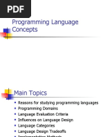 Programming Language Concepts