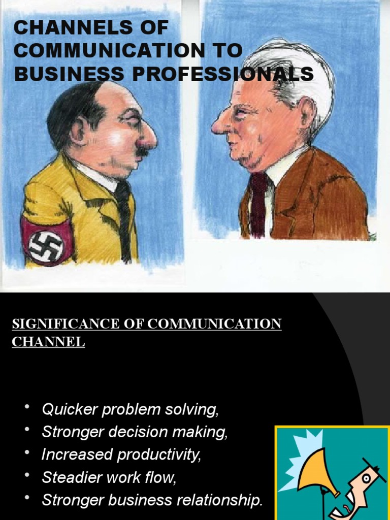 Business Communication Channels Explained | PDF