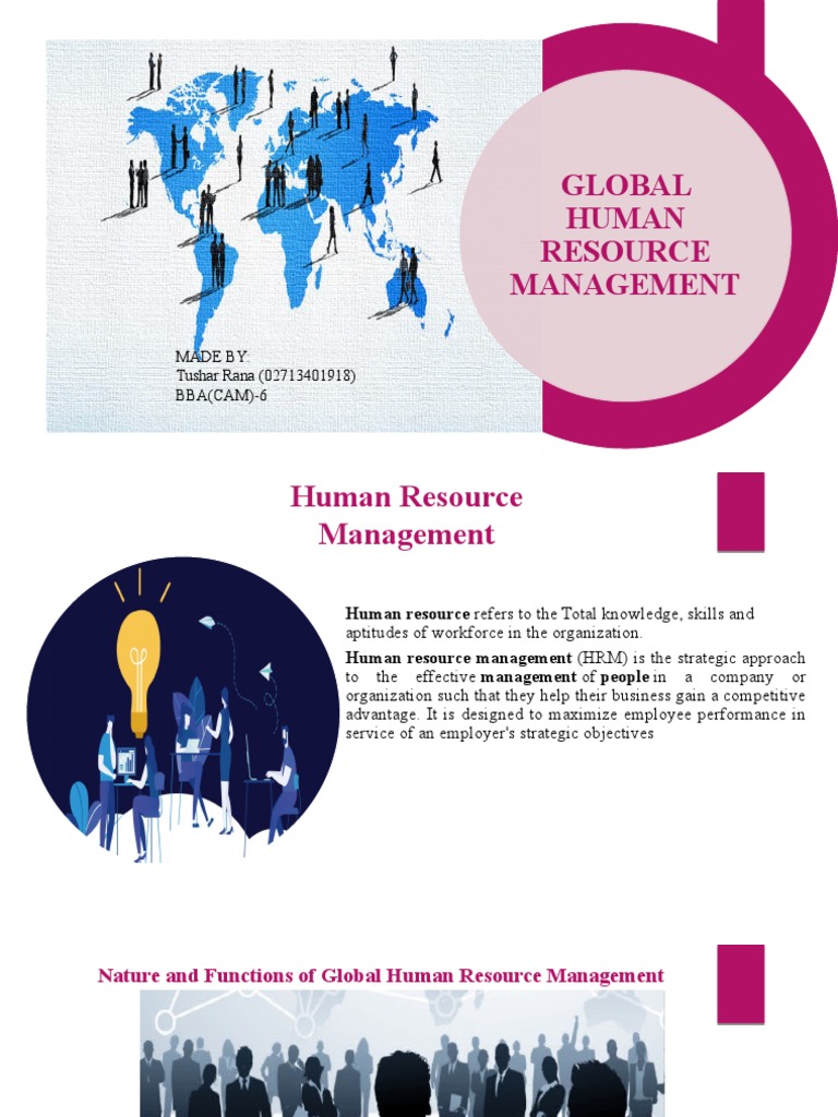 Navigating the Complexities of Global Human Resource Management  PDF 