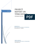Project Report On Tpms Device