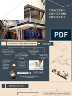 Concepto, Contenido y Contexto Arquitectónico