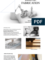 Digital Fabrication: 3D Printing, CNC, and Robotic Manufacturing