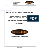 Manual Interruptor Selec ISC-100