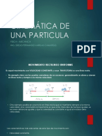 2_Presentación_CINEMÁTICA DE UNA PARTICULA