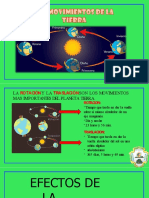 La rotación y la traslación: los principales movimientos de la Tierra