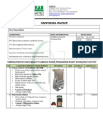 Proforma Invoice: To Buyer/Consignee: René Kponsihoin Conditions: Bank Information Date/Codes