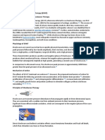 Extracorporeal Shockwave Therapy (ESWT) History of Extracorporeal Shockwave Therapy