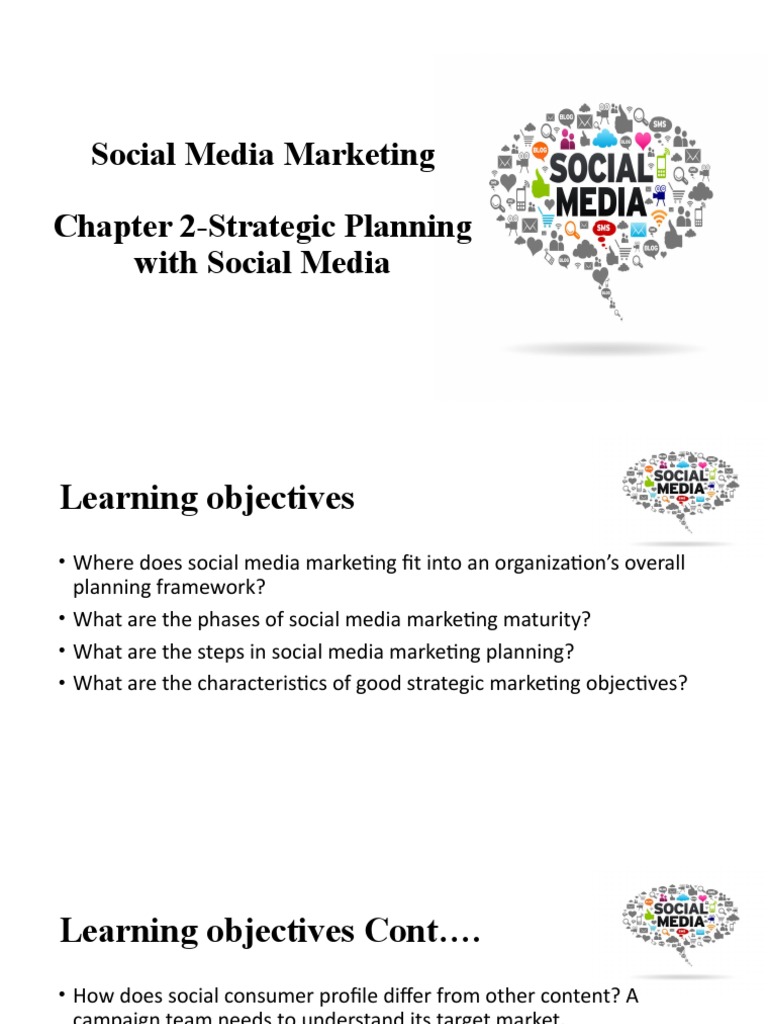 Social Media Marketing Chapter 2 | PDF | Social Media Marketing ...