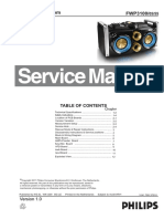 Philips FWP 3100 Service Manual