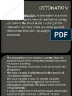 General Introduction: A Detonation Is A Shock