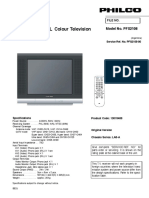 Manual Service Philco PFS2108