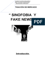 Sinofobia y faknews