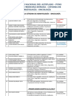 Cronograma Hematologia Oncologia