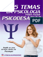 5 Temas Da Psicologia Pra Fazer Psicodesafios Geize Lima