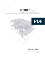 Summary Report: Model File: MOD ESTR GRUPO 06, Revision 0