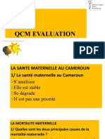 10 QCM Evaluation Lundi