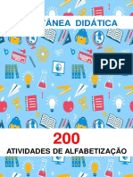 200 Atividades de Alfabetização