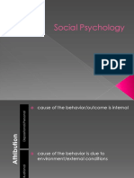 Social Psychology Presentation