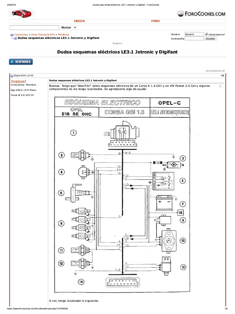 Esquema elétrico das luzes do Ka Revista O Mecânico