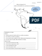 Actividad N° 13 Chile en el mapa